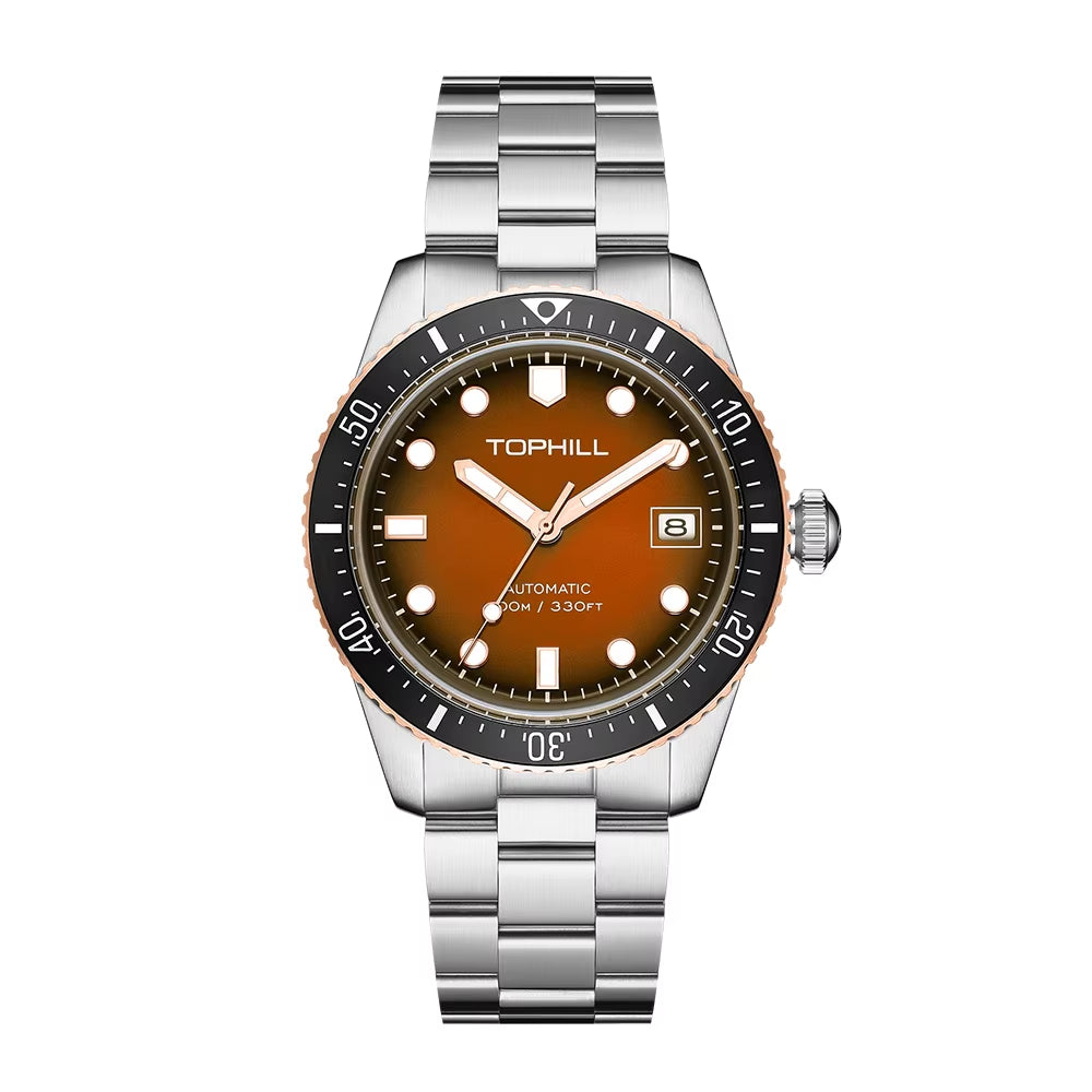 Watches Business Automatic Movement NH35 Mechanical Watches 10Bar Waterproof