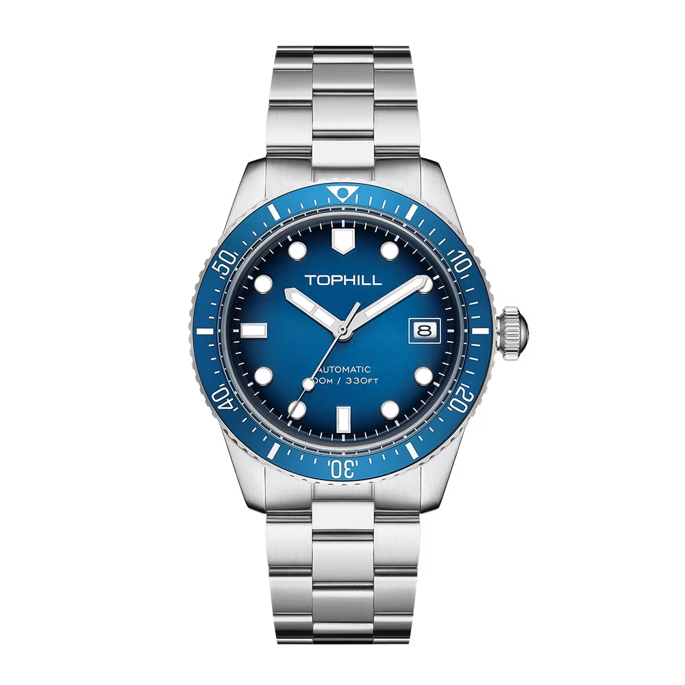 Watches Business Automatic Movement NH35 Mechanical Watches 10Bar Waterproof