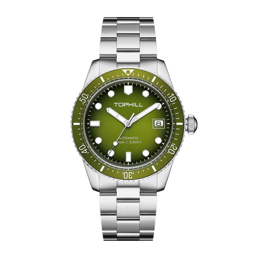 Watches Business Automatic Movement NH35 Mechanical Watches 10Bar Waterproof