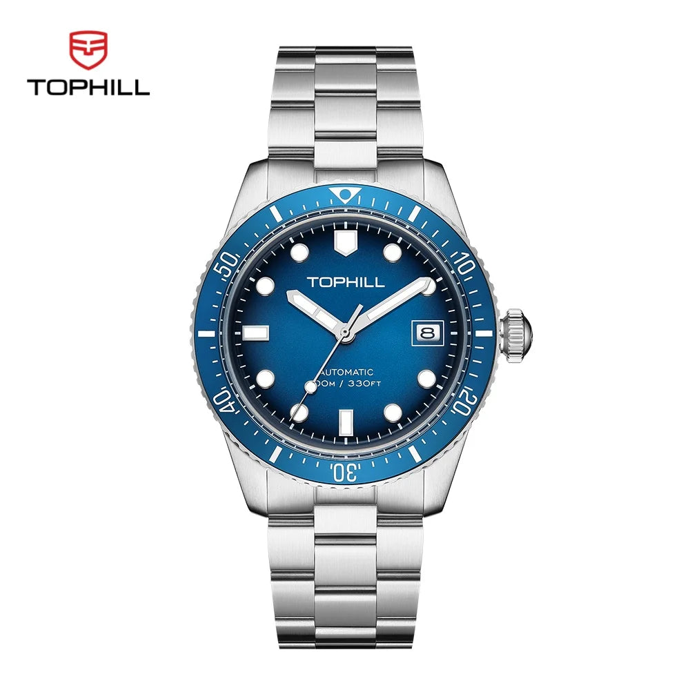 Watches Business Automatic Movement NH35 Mechanical Watches 10Bar Waterproof