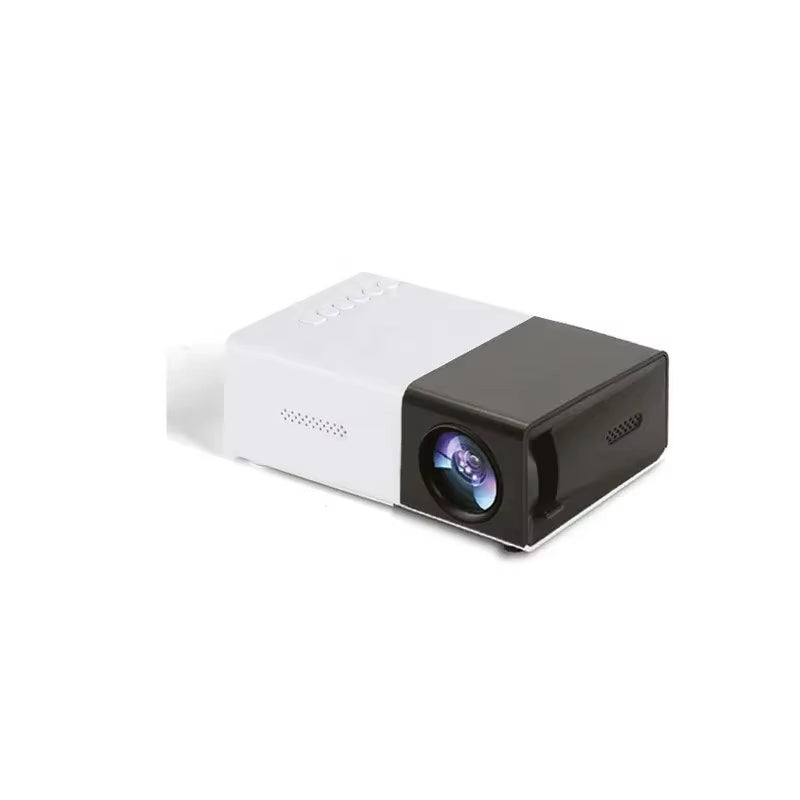 YG300 Outdoor Portable Projector Home Mini Wireless Phone with Screen Android HD Projector Home Bedroom Wallor Mobile Projection