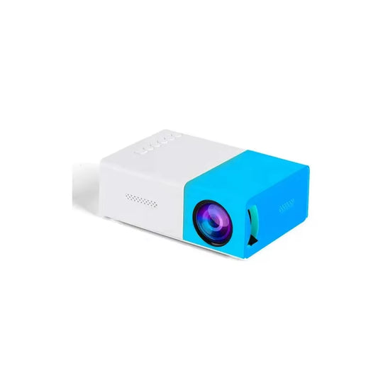 YG300 Outdoor Portable Projector Home Mini Wireless Phone with Screen Android HD Projector Home Bedroom Wallor Mobile Projection