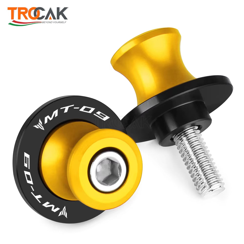 6MM Stand Screws for YAMAHA MT09 Tracer MT-09 SP 2014-2024 2023 2021 2022 Mt 09 Motorcycle Accessories Swingarm Slider Spools