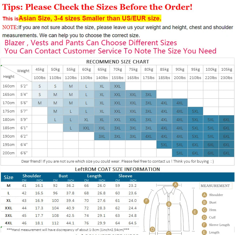 ( Jacket + Vest + Pants ) Men'S Fashion Boutique Plaid Formal Business Suit Slim Plaid Wedding Mens Suit Beige Gray Black Blue