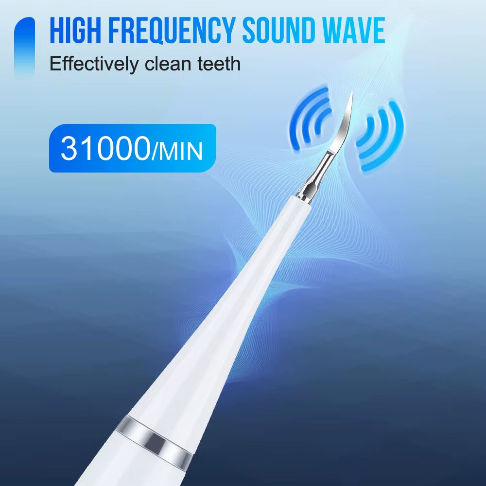 6 in 1 Ultrasonic Dental Cleaner Scaler Dental Tartar Remover Electric Toothbrush Sonic Teeth Plaque Cleaner Tooth Cleaner