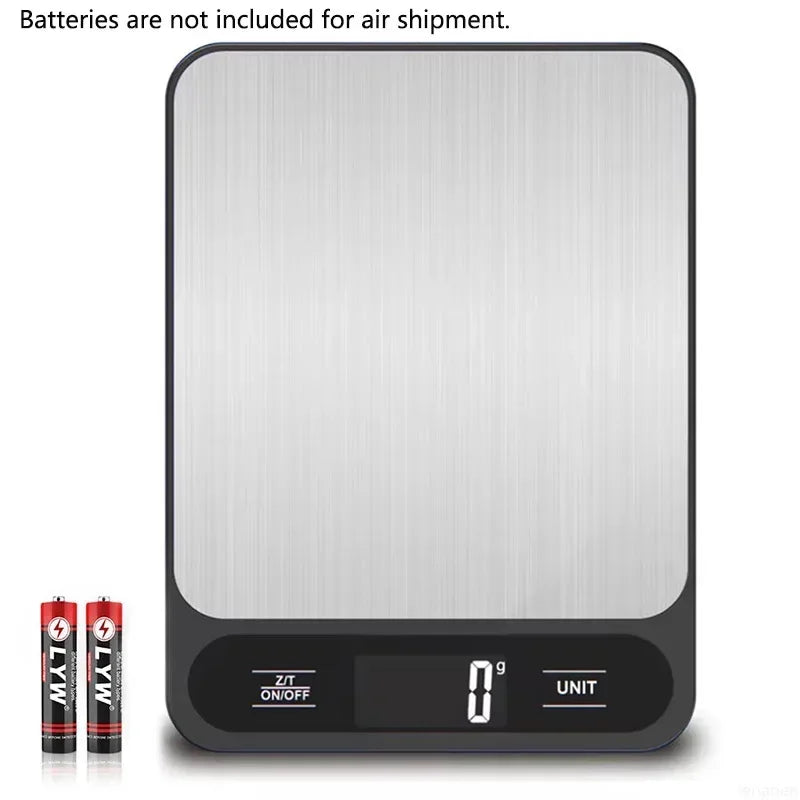 Digital Kitchen Scale 10Kg/1G Weight Scale Usb Food Coffee Scales Smart Electronic Waterproof Digital Scale for Baking and Cook
