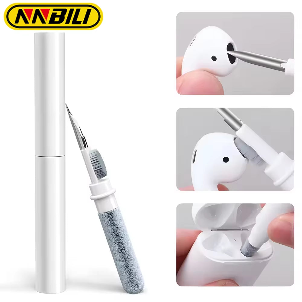 Cleaning Pen for Cleaner Kit Set Compatible with Airpods Pro 1 2 Wireless Earphone Cleaning Tools for Bluetooth Headset