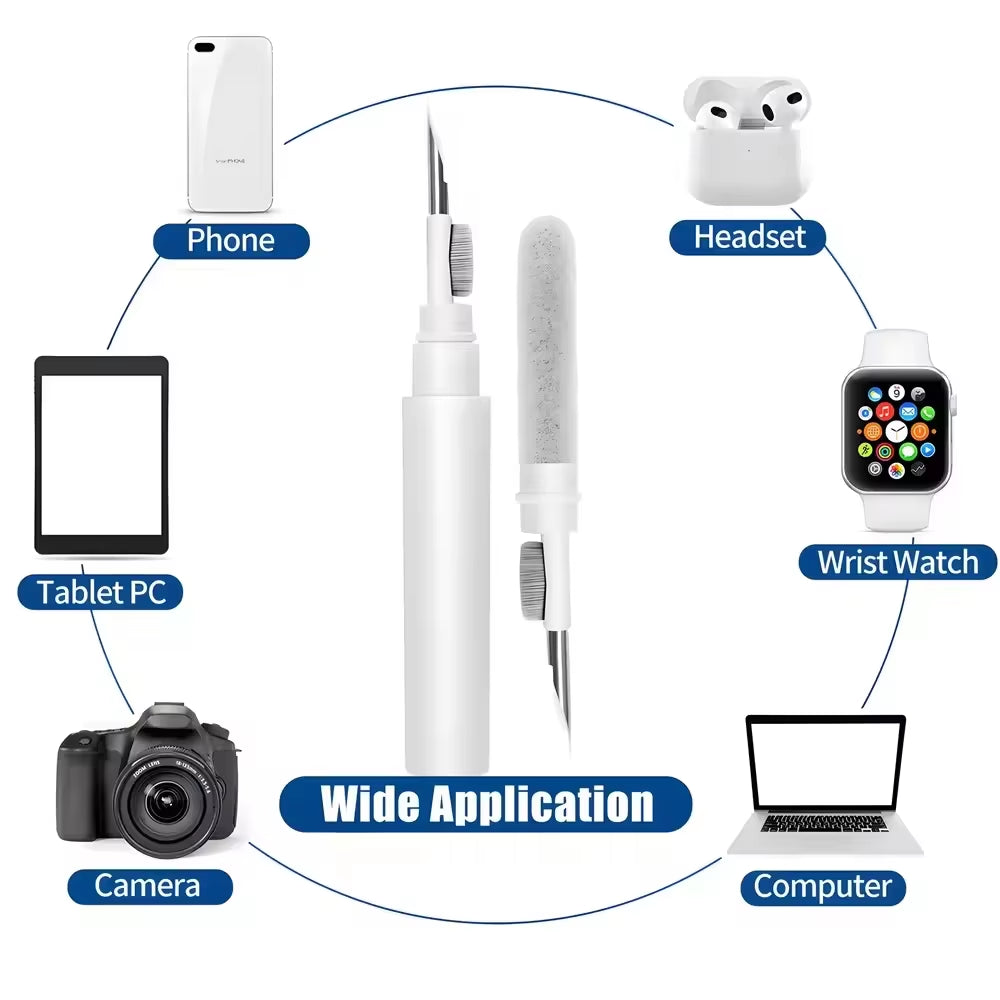 Cleaning Pen for Cleaner Kit Set Compatible with Airpods Pro 1 2 Wireless Earphone Cleaning Tools for Bluetooth Headset